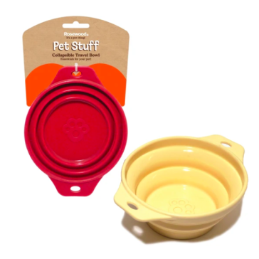 Rosewood Collapsible Travel Pet Bowls