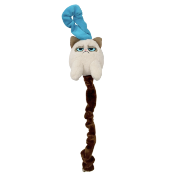 Grumpy Cat Long Tail Door Dangler Cat Toy