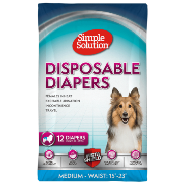 Simple Solution Disposable Female Dog Diapers