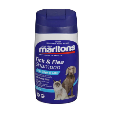 Marltons Tick & Flea Pet Shampoo - 500ml
