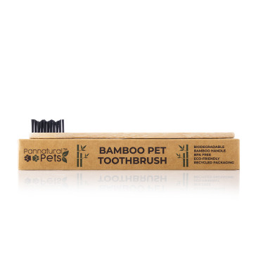 Pannatural Pets All Natural Bamboo Pet Toothbrush