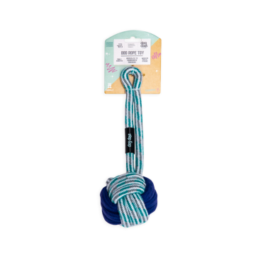 Dog Days Rope Knot Blue Dog Toy
