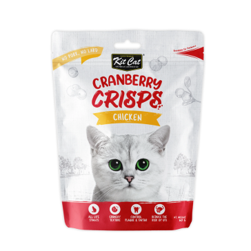 Kit Cat Cranberry Crisps Chicken Cat Treats-60g