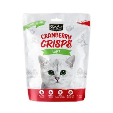 Kit Cat Cranberry Crisps Lamb Cat Treats-60g