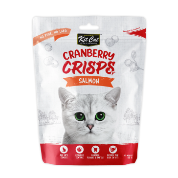 Kit Cat Cranberry Crisps Salmon Cat Treats-60g