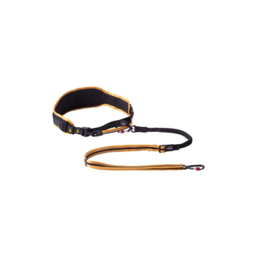 Rogz AirTech Sport Dog Belt and Lead - Burnt Ochre - S/M