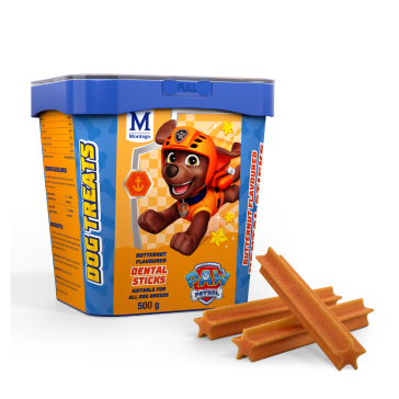 Montego PAW Patrol Assorted Dental Dog Treats Tub - 500 g