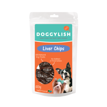 Doggylish Liver Chips Dog Treats
