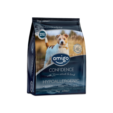 Amigo confidence Adult Small Dog Food - 2kg