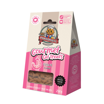 Montgomery's Gourmet Prawn Adult Cat Treats – 250g