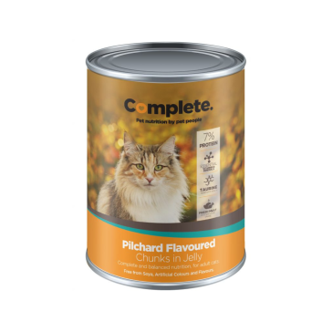 Complete Pilchards Adult Cat Wet Food Tins-385g