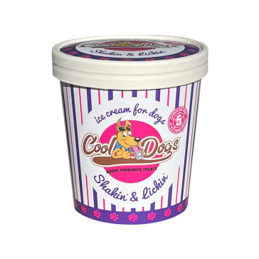 Cool Dogs Shakin & Lickin  AddIn' Favorite Treats Dog Ice Cream - 165g