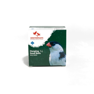 Westerman's Wild Bird Mini Bird Seed Bell - 4x75g
