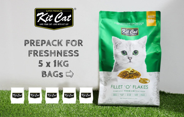 Pet Heaven | Buy Kit Cat Online | Kit Cat Fillet 'O' Flakes Adult Cat ...