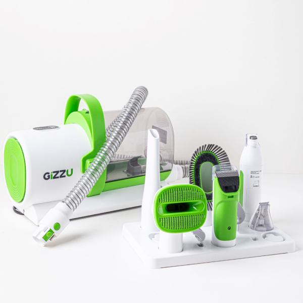 Pet Heaven | Gizzu Shear Bliss 7-in-1 Pet Vacuum Grooming Kit
