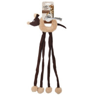 All for Paws Lambswool Cuddle Door Knob Dangler Brown Cat Toy 