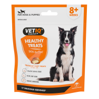 Vet IQ Healthy Treats Skin & Coat Dog Treats -70g