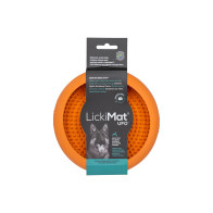 Lickimat UFO Lick Mat for Dogs - Orange