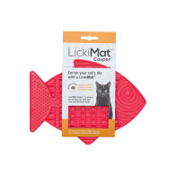 Lickimat Casper Lick Mat for Cats - Pink