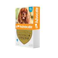 Advocate Medium Dog Tick, Flea & Worm Spot-On Treatment - 4-10kg