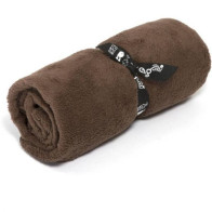 Wagworld Blankies Fleece Dog Blanket -Chocolate