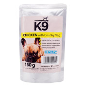 K-9 Chicken & Veg Dog Food Pouch
