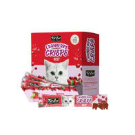 Kit Cat Cranberry Crisps Beef Cat Treats - 50x20g
