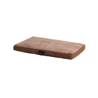 Rogz Lounge Flat Rectangular Dog Bed - Brown