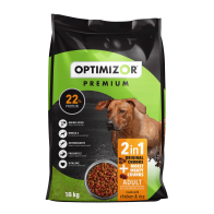 Optimizor Premium 2-in-1 Moist Meaty Chunks Adult Dog Food
