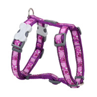 Red Dingo Design Dog H-Harness-Breezy Love-Purple