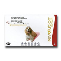 Revolution Medium Dog Tick, Flea & Worm Spot-On Treatment - 10-20kg