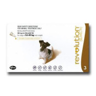 Revolution Small Dog Tick, Flea and Worm Spot-on Treatment - 5-10kg
