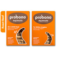 Probono Roast Beef Small Dog Biscuits