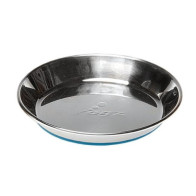 Rogz Anchovy Stainless Steel Cat Bowlz - Blue