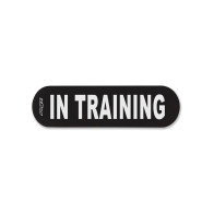 Rogz Personalised Pre-Made Velcro Dog Harness Badge - In Training