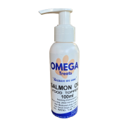 Omega Treats Salmon Oil Food Topper - 100ml