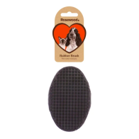 Rosewood Grooming Rubber Pet Brush