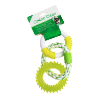 Canine Clean Triple Rings Dental Dog Chew Toy