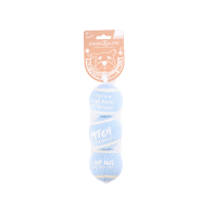 Dog's Life Medium Blue Tennis Balls - Pack of 3