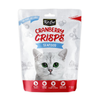Kit Cat Cranberry Crisps Seafood Cat Treats-60g