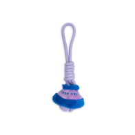 Dog's Life TKM Rope Knot Dog Toy - Lilac