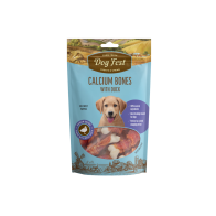 Dog Fest Duck Calcium Bones Puppy Treats - 90g