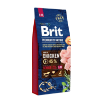 Brit Premium Chicken Large Senior Dog Food-15kg