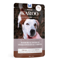 Montego Karoo Ostrich, Sweet Potato & Carrots Adult Dog Wet Food Pouch - 150g