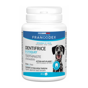 Francodex Chewable Dog Toothpaste - 20 Tablets