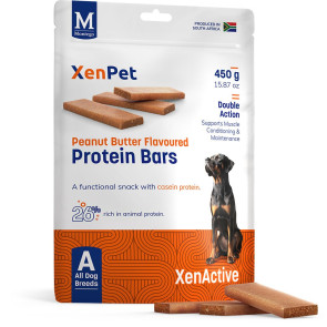 Xenpet Peanut Butter Protein Dog Bars-450g