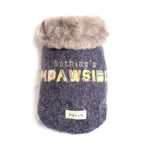 Dog's Life The Impawsible Dog Cape - Navy