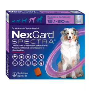 Nexgard Spectra Chewable Tablet - 15.1 - 30 kg-Single