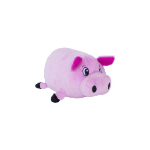 Outward Hound Fattiez Pig Squeaky Plush Dog Toy