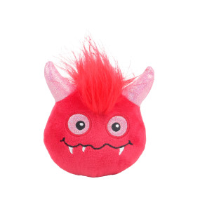 All for Paws Meta Reversible Monster Ball Dog Toy - Red
